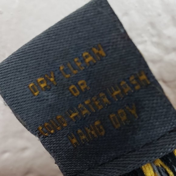 Paul Ropp Free Size Resort Style Tank Dress Boho Patchwork Chiffon Handkerchief - Picture 12 of 14